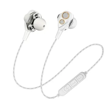 

Sports Wireless Earbud 4 Double Moving Speakers 6D Surround Rings Music Wireless Sports