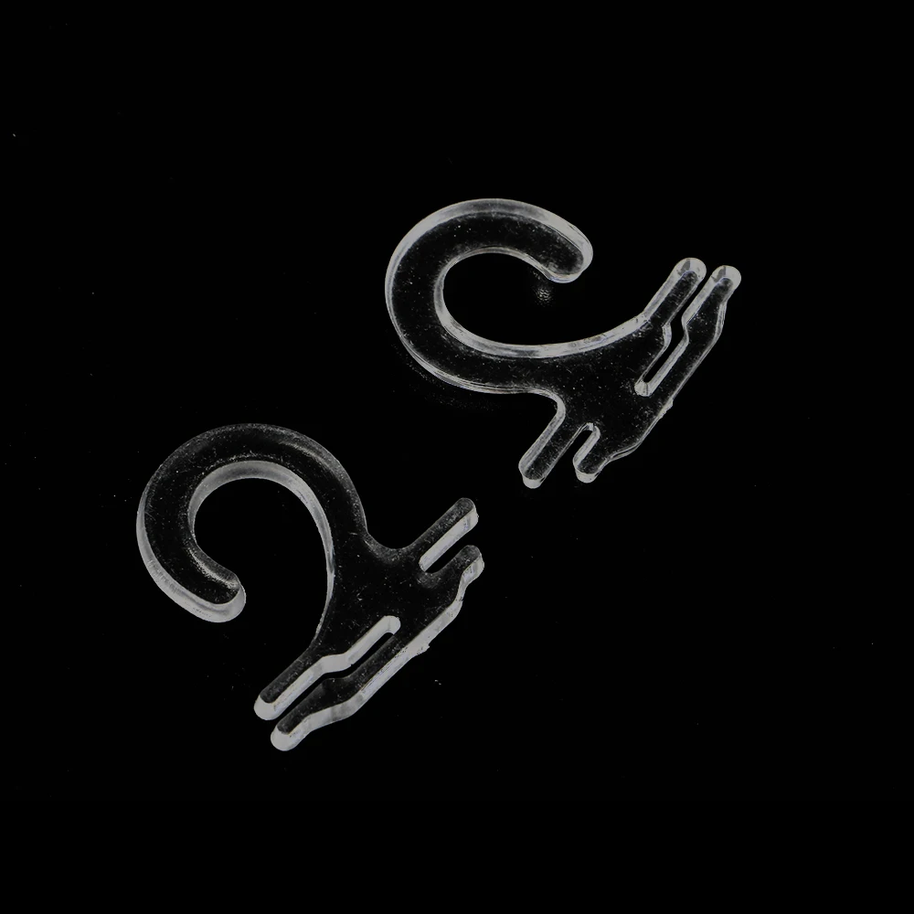 1000 шт. большой маленький прозрачный черный пластиковый фотоальбом крючок для