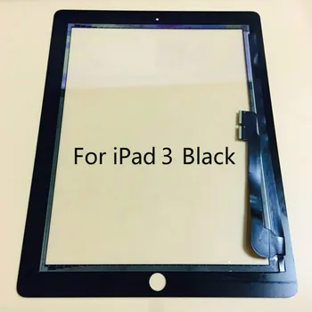 

Touch Screen For Apple iPad 3 LCD Display Glass Digitizer Replacement Spare Parts With Home Button