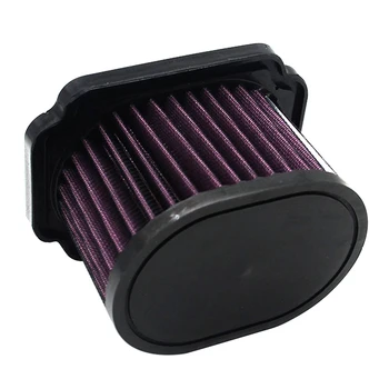

High Flow Acceleration Power Professional Smoother Oval Motorcycle Air Filter Faster Easy Maintain Rubber For Yamaha MT07 MT-07
