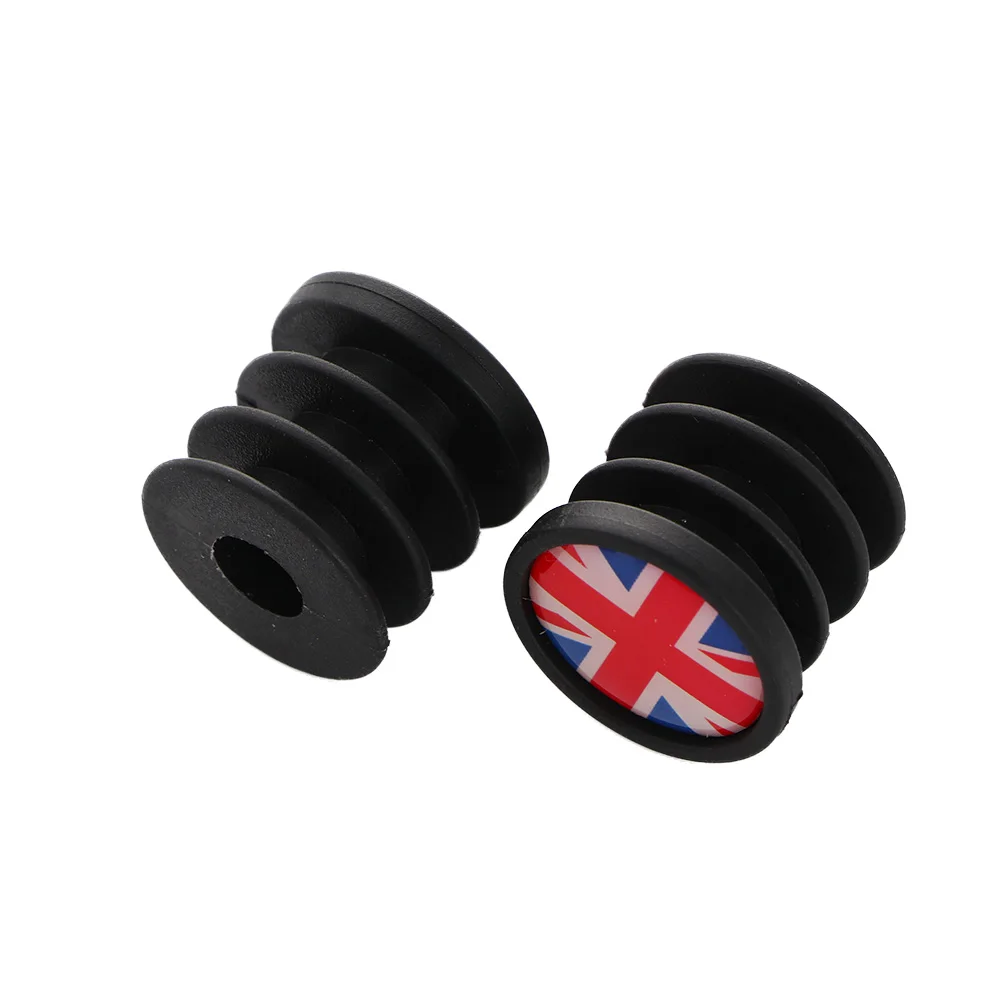 National Flag Bike Handlebar Plugs 1 Pair MTB Mountain Road Bike Bicycle Grips End Cap