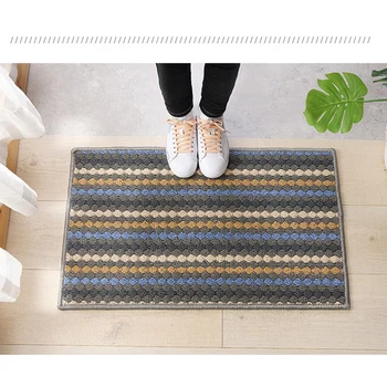 

Non-Slip Bath Carpet Water Absorption Bedroom Mat Plush Kitchen Bathroom Pad Door Decor DTT88