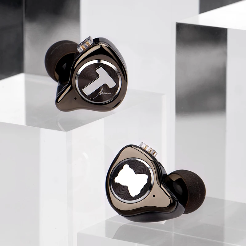 TFZ T X BEAR MONICA In Ear Monitor профессиональные наушники с шумоподавлением супер бас DJ музыка HIFI гарнитура съемный кабель