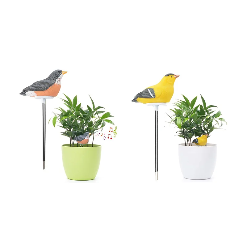 Soil Moisture Meter Watering Alarm Bird Plant Water Tester Hygrometer Sensor Gardening Tool Kit for Planter Remind Warinin | Инструменты