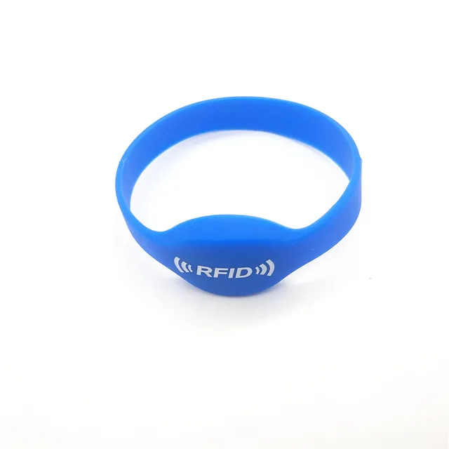 1PCS 125KHZ EM4305 T5577 Writable RFID Duplicator Rewritable Copy Clone Blank Card Wristband Bracelet Access Control 5