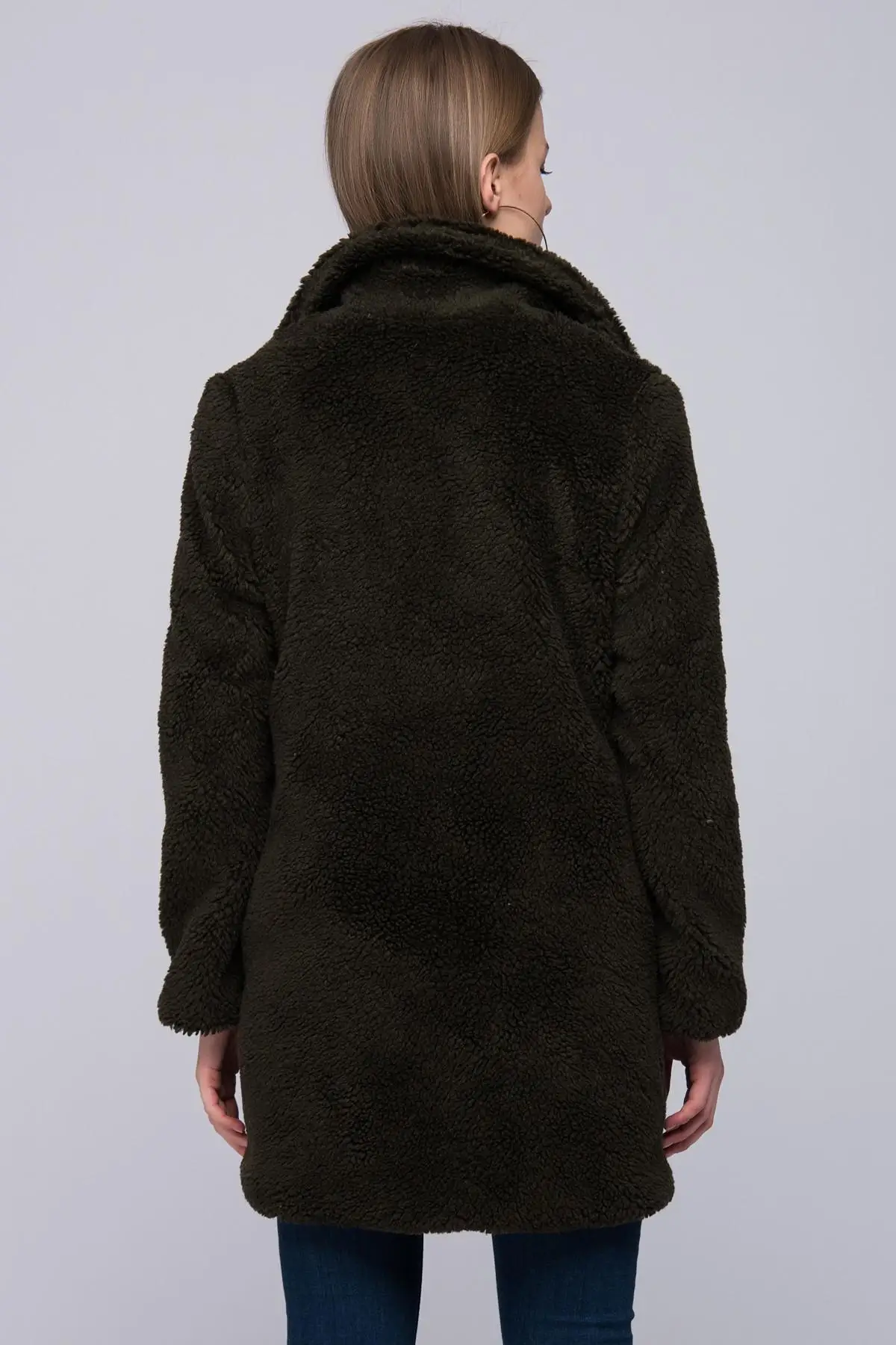 Dewberry женские Coat-1160001Z6432 цвета хаки