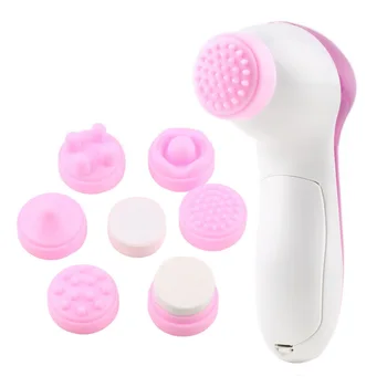 

1Pack 6 in 1 Face Care Massager Multifunction Electrical Facial Cleansing Brush Spa Operated Kit Big Sale Hot Selling