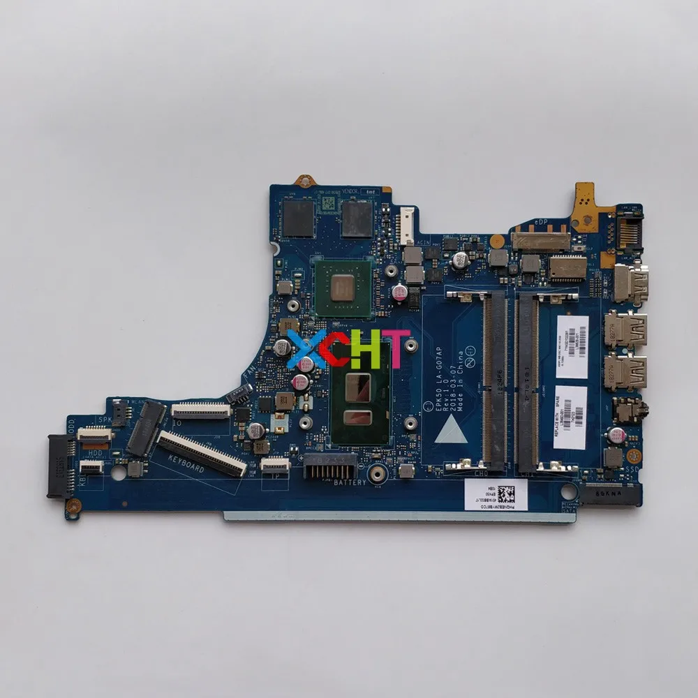 

EPK50 LA-G07AP MX110/2GB GPU i5-7200U CPU для ноутбука HP 15-DA 15-da0439TX 15-da0440TX NB