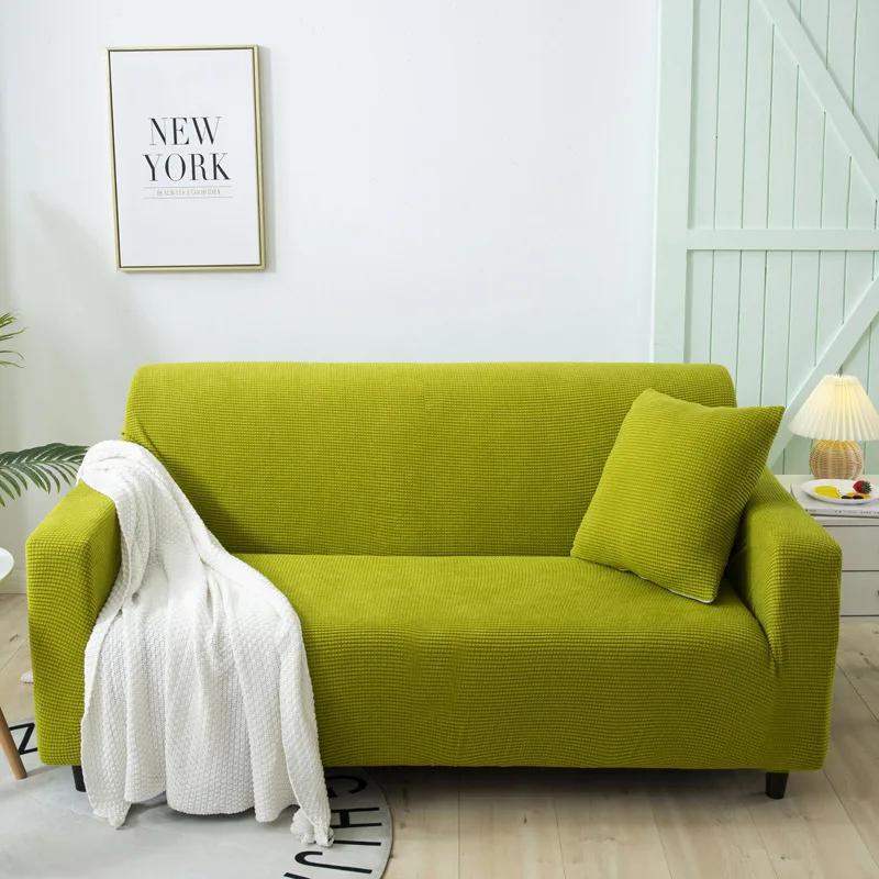 Velvet Elastic Spandex Sofa Couch Armchair Cover For Living Room Bedroom Home Decoration Corner 1/2/3/4 Seat | Дом и сад