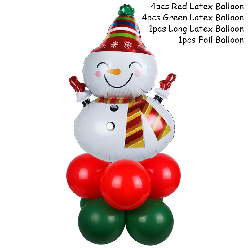 xmas balloons-B Рождественские украшения для дома, знак крыльца, декоративный дверной баннер, Висячие рождественские украшения, Navidad Noel - Цвет: xmas balloons-B