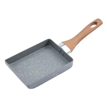 

Kitchen Pot Melaleuca Coat Japanese Aluminum Alloy Tamagoyaki Omelette Pan Non-stick Frying Pan Fry Egg Pan Pancake Pot Cookware