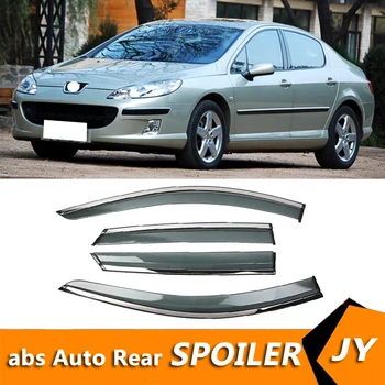 

For Peugeot 407 2008 Window Visor Vent Shades Sun Rain Deflector Guard For Peugeot 407 Auto Accessories 4PCS/SET