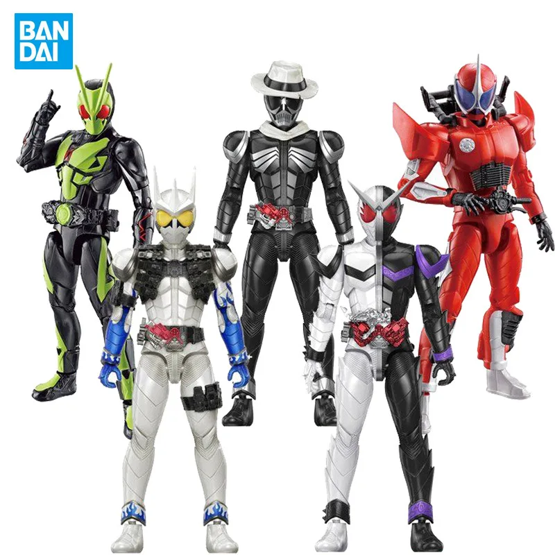 

Bandai Genuine Product Mask Knight Mobile Figurine RKF Mask Knight Double Ride Cyclone Clown & Amp; Motorcycle And One