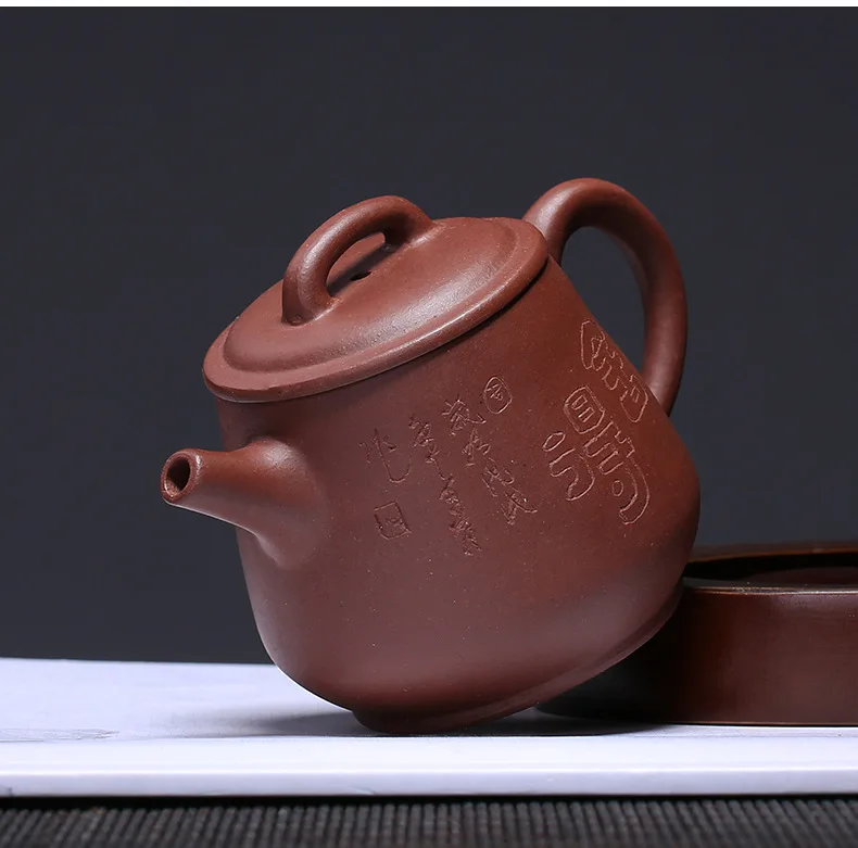 Ceramic Teapot Chinese Yixing Zisha Clay Teapot Gongfu Tea Set Teapot Infuser 130ml New Arrived High Quality With Gift Box