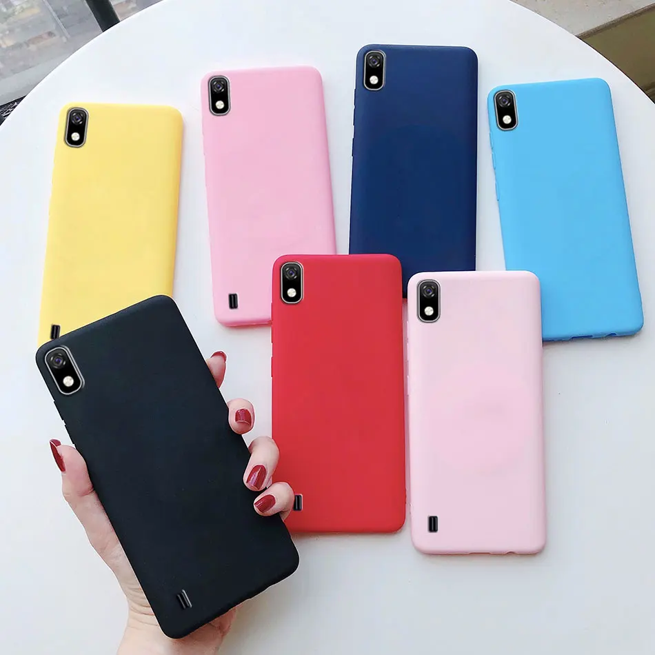Противоударный силиконовый чехол для Samsung Galaxy A10 SM-A105F A105 A105F | Мобильные телефоны и