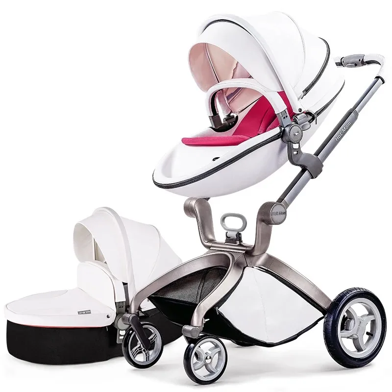 

HOT MOM BABY STROLLER 2 IN 1 WITH CAR SEAT