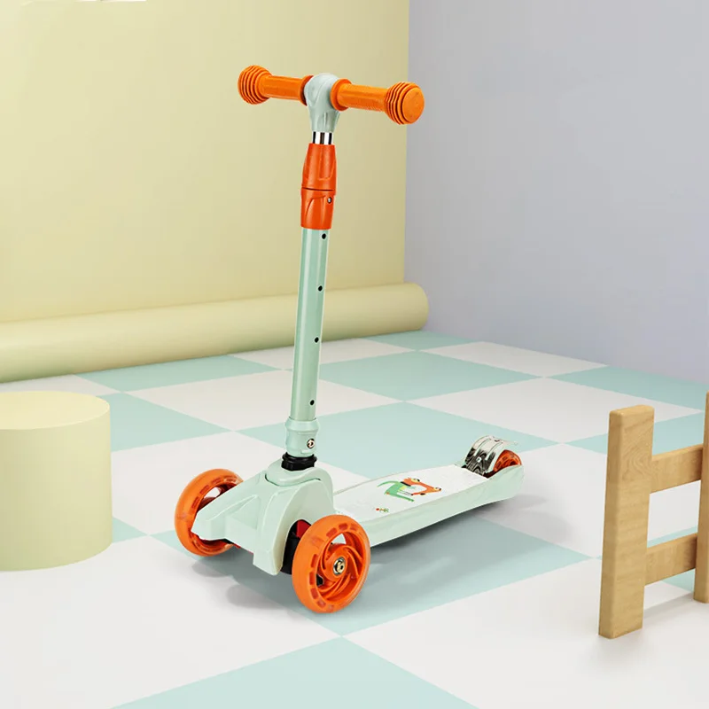 

Children Scooter Tricycle Baby 3 In 1 Balance Bike Ride On Toys Flash Folding Car Child Toys Ride on Toys for More than 12 month