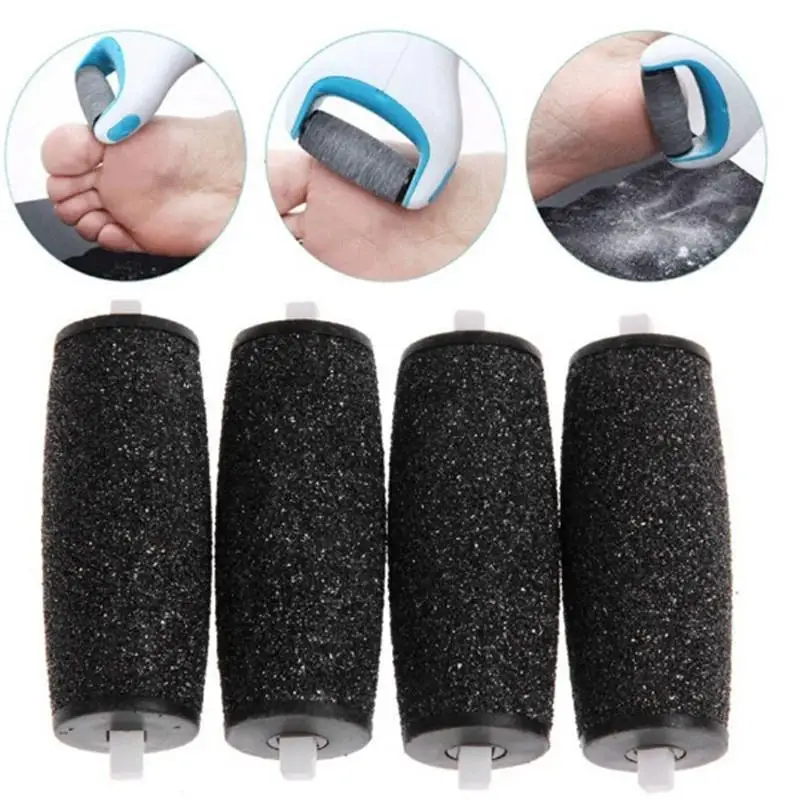 

4pcs/Pack Refill Heads Extra Coarse Replacement Roller Refill Heads For Pedi Perfect Electronic Foot File