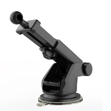 Base-Bracket Car-Holder-Accessories Mobile-Phone Black for 360-Rotating Suction-Cup Adjustable