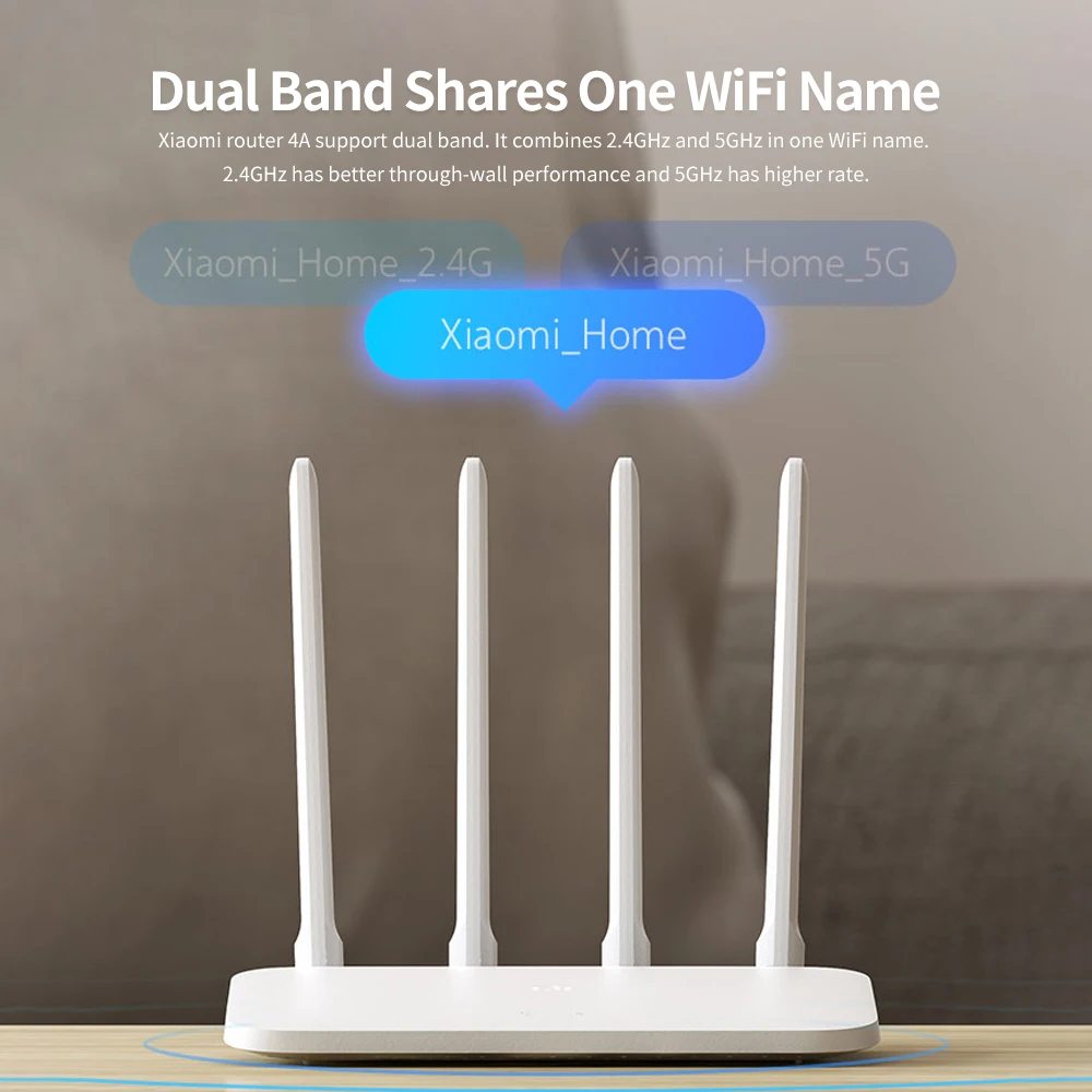 Xiaomi Mi Router 4A Gigabit Edition 2.4GHz 5GHz WiFi 16MB ROM 64MB DDR3 High Gain 4 Antennas Remote APP Control Support IPv6 (2)