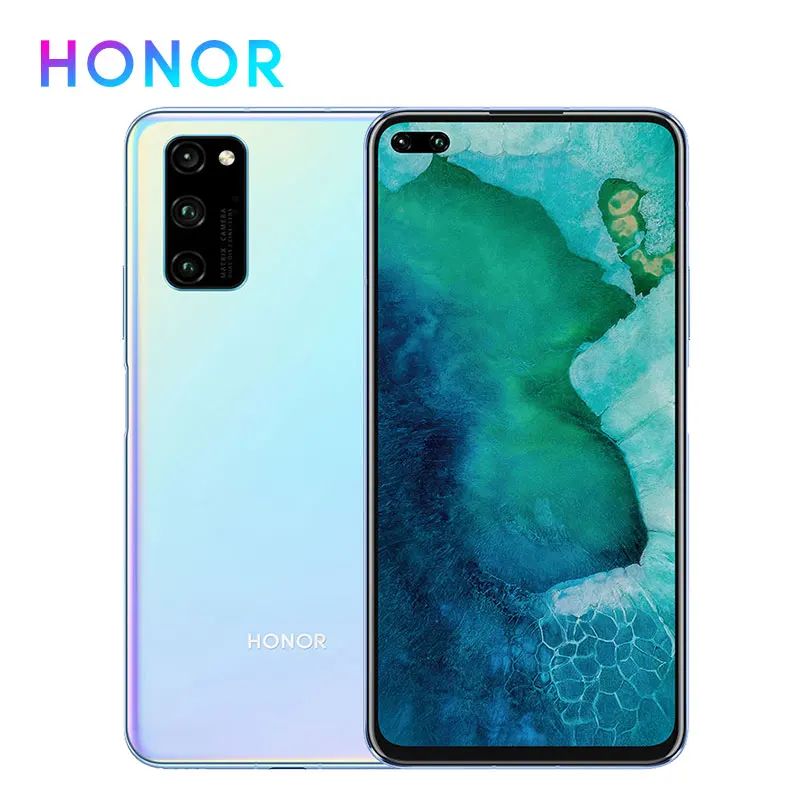 Honor V30 Pro 5G смартфон Kirin 990 Octa Core 40MP Triple Cam 16Core GPU 40W SuperCharge мобильный телефон Android 10 Google