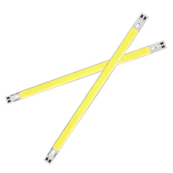 

LED COB 200x10mm DC12-14V 10W Light Bar Cold White Color Flashlight Source For Car DIY Cob Strip Illumination Q0KF