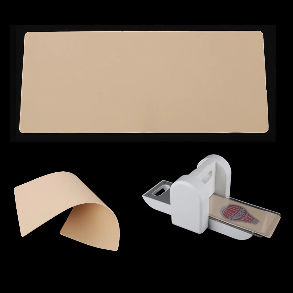 Embossing Plate DIY Scrapbooking Die-Cut Machine Silicone Plate 1MM Die Cutting Embossing Machine Plate Replacement Pad