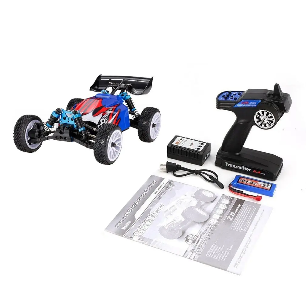 ZD Racing RAPTORS BX-16 9051 1/16 2,4G 55км/ч 4WD бесколлекторный гоночный Радиоуправляемый автомобиль внедорожные гусеничный Багги RTR автоматическое устройство игрушки