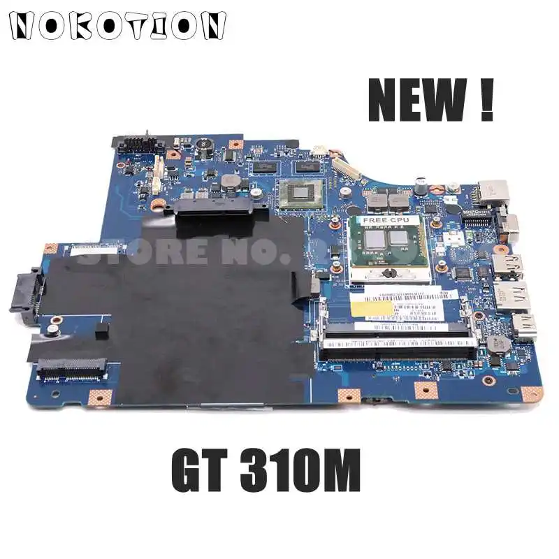 NOKOTION Новый NIWE2 LA-5752P основная плата для Lenovo IdeaPad G560 Материнская ноутбука HM55 DDR3 GT310M