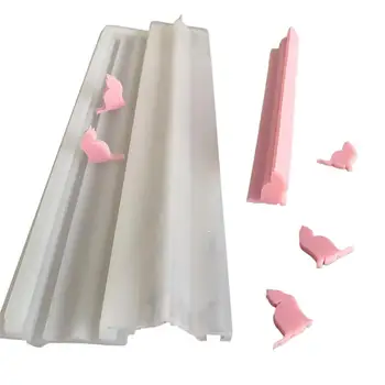 

2Pcs/Set Cute 3D Cat Kitten Shape Silicone Soap Candle Mold For Fondant Chocolate Crafts Tube Cake Mould DIY Decor Baking Mold