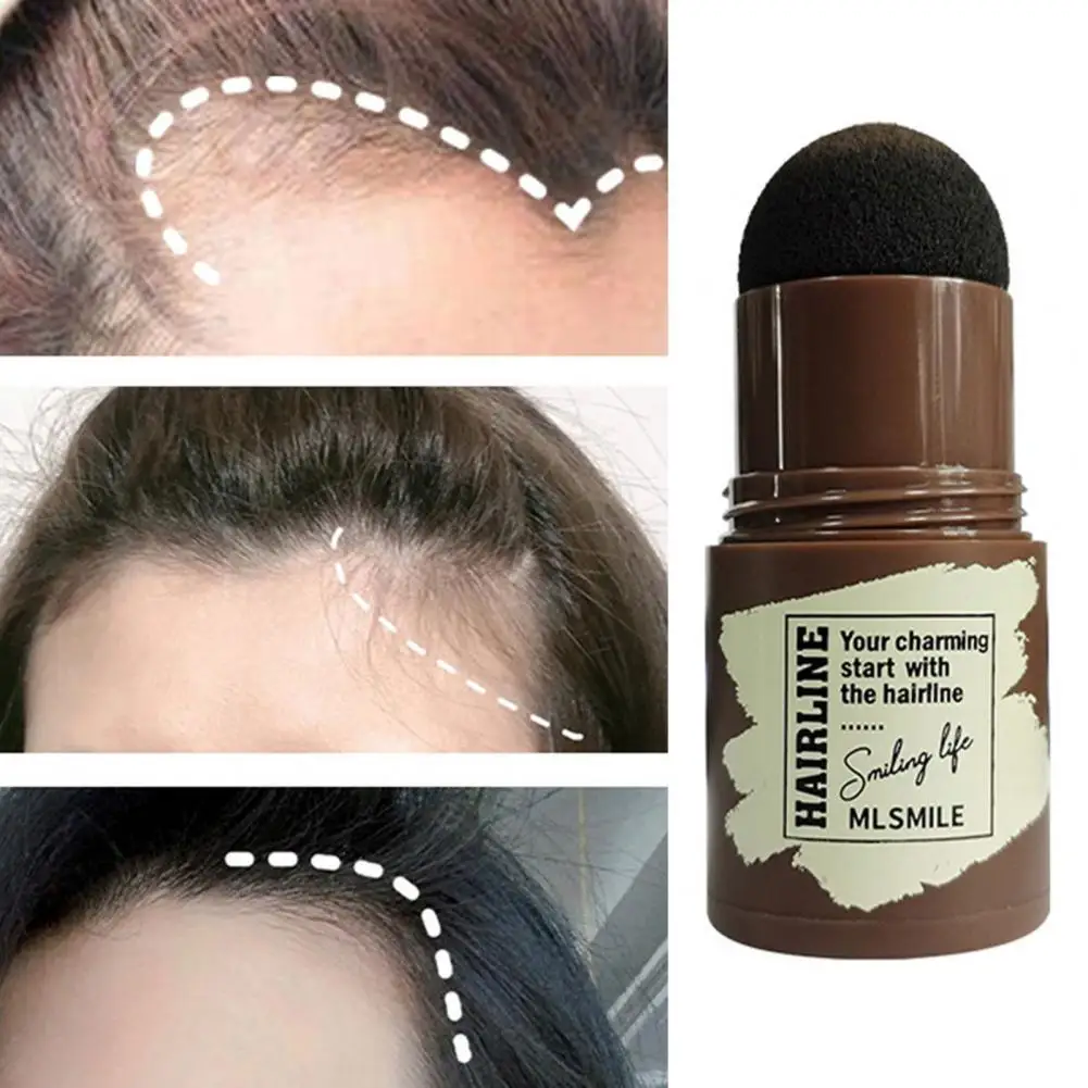 new 1.8g Hairline Stick Waterproof Mushroom Head Mini Hair Root Cover Up Hair Shadow Conceal Stick for Female