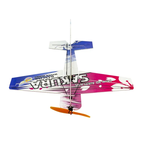 New PP Magic Board Micro 3D Indoor Airplane SAKURA Lightest plane KIT RC airplane RC MODEL HOBBY TOY HOT SELL RC PLANE title=