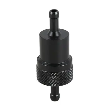 

Black CNC Inline Fuel Gas Filter 0.3inch Motorcycle Pit Dirt Quad Bike ATV Parts easy to install