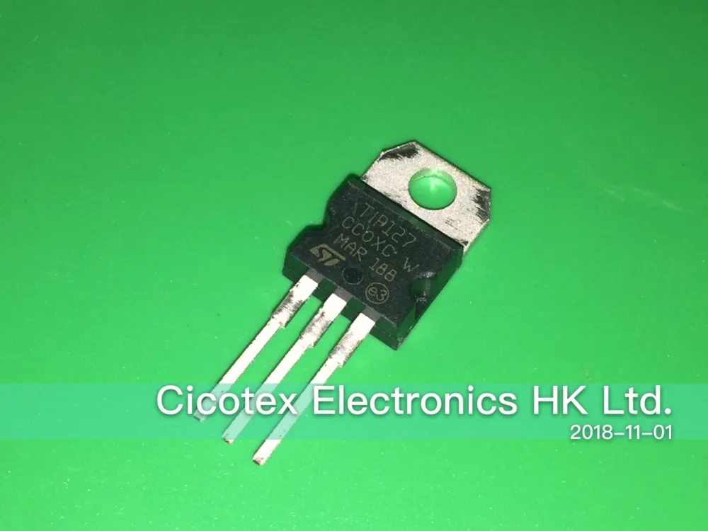 

10 шт./лот TIP127-220 TRANS PNP DARL 100 V 5A TO220AB TIP127G