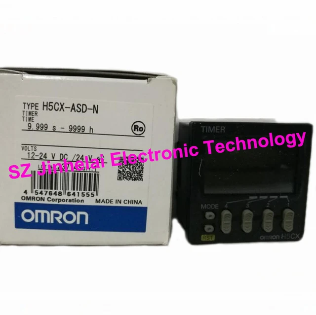 新とオリジナル H5CX-ASD-N オムロン時間リレー 12-24VAC/24VDC デジタルタイマー