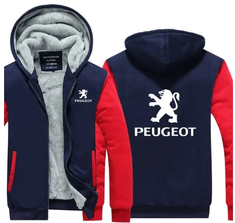 Зимние корейские новые поступления плюс бархат для peugeot толстовка утолщение пальто одежда мужские повседневные куртки f - Цвет: 4