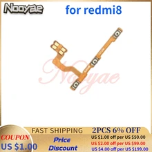 Novaphopat 5 шт./лот для Redmi 8 8A включение/выключение громкости вверх вниз кнопка переключения гибкий кабель
