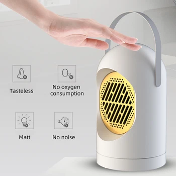 

Electric Heaters Fan Countertop Mini Home Room Handy Fast Power Saving Warmer for Winter PTC Ceramic Heating EU US Plug 2020