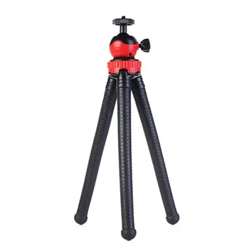 

Flexible Tripod Kit Universal Adjustable Portable Cellphone Camera Holder Adapter Fixed Bracket For Live Broadcasting Recording