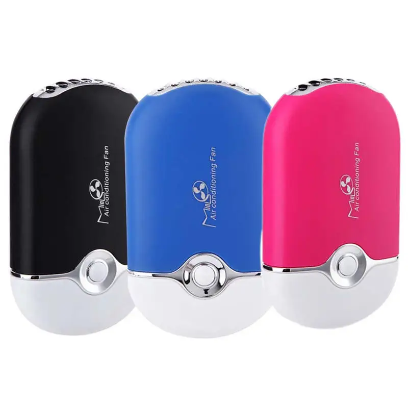 

Pocket USB Rechargeable Mini Fan Outdoor Handheld Portable Refrigeration Round Mini Air Conditioning Fan Air Cooling Machine