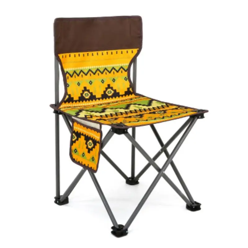 Outdoor Ultra Light Folding Fishing Chair Camping Hiking Camouflage Portable Leisure Picnic Foldable Seat Stool78l | Спорт и