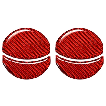 

Carbon Fiber Auto Interior Side Dashboard Air Conditioning Outlet Vent Covers Car Stickers for Subaru BRZ 2013-2020