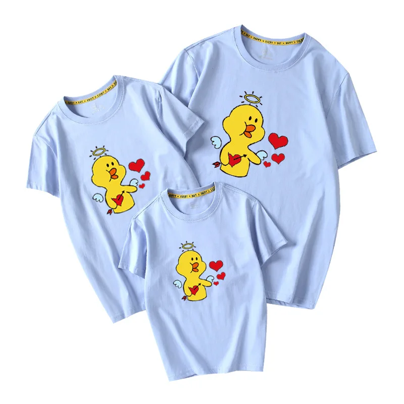 

Parents and Baby Clothes Family Matching Outfits Mommy And Me T-shirt Mother Daughter Son Outfits Mother Daughter Son Clothes