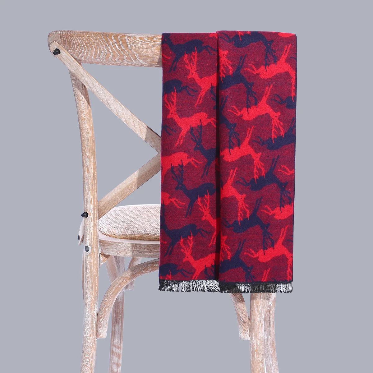 

The Latest Men's Scarf In Autumn and Winter, Korean Fashion Student Deer Neck, Gifts for Boyfriends