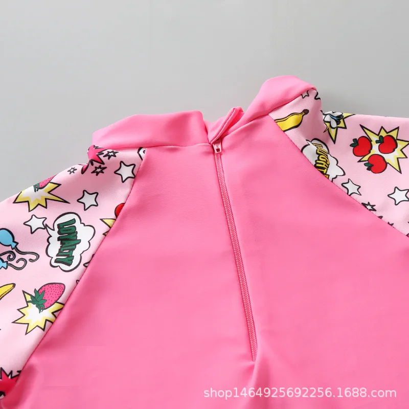 

KID'S Swimwear Girls Big Boy One-piece Quick-Dry Tour Bathing Suit Baby GIRL'S Small CHILDREN'S Cartoon Swimwear Tour Swimwear P