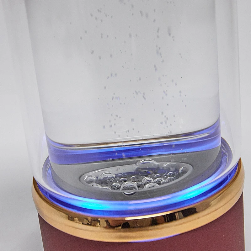 Spe/Pem водород богатый генератор бутылка с ионизатором воды отдельный H2 и O2 высокий чистый водород ПЭТ бутылка использования