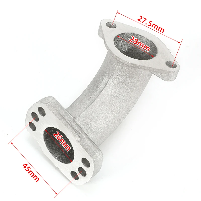 Carburetor Rubber Mainfold Adapter Inlet Intake Pipe Kits For Mikuni VM22 24 OKO KOSO KEIHIN PE24 26 28 Moped Scooter Dirt Bike