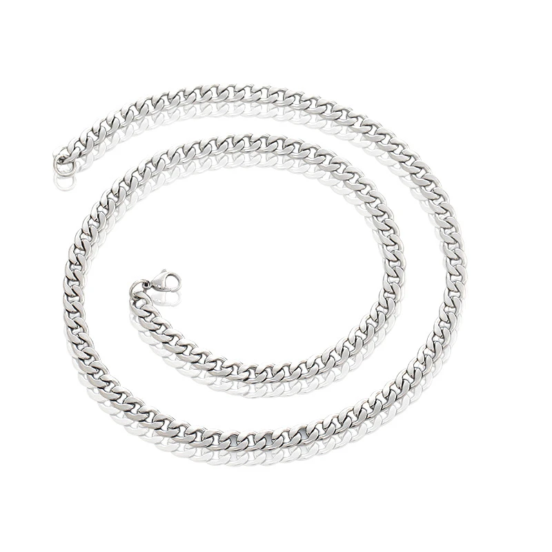 Rapper silver Chain Accessory 90s Hip 