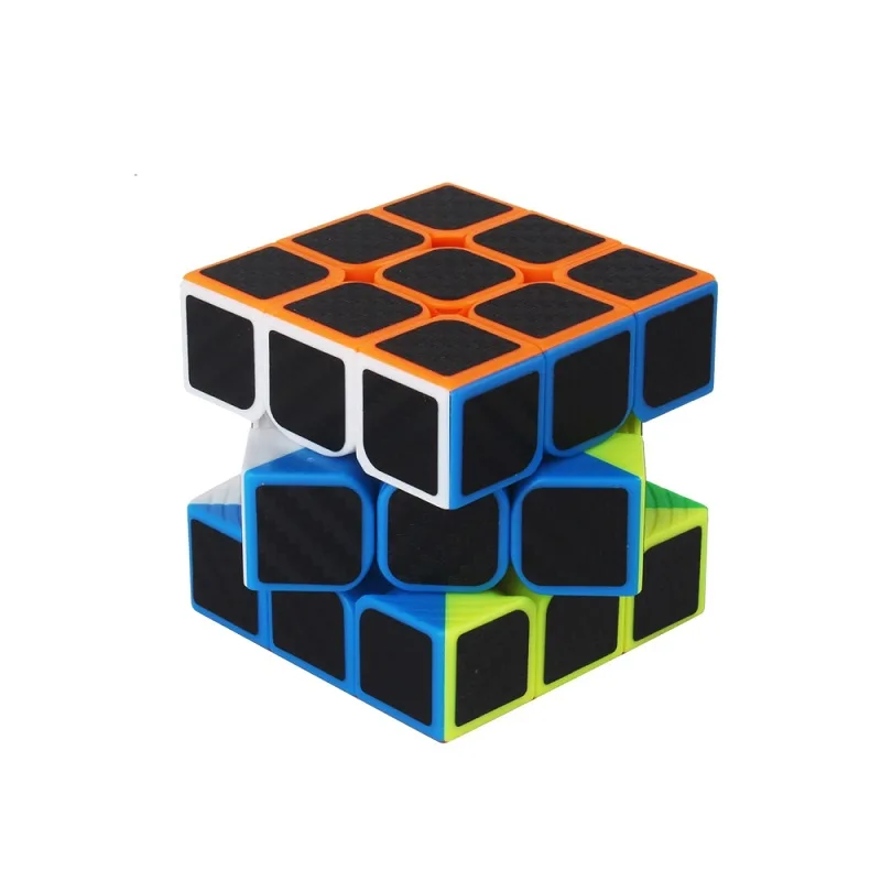 Профессиональная наклейка YUXIN из углеродного волокна 3x3x3 волшебный куб