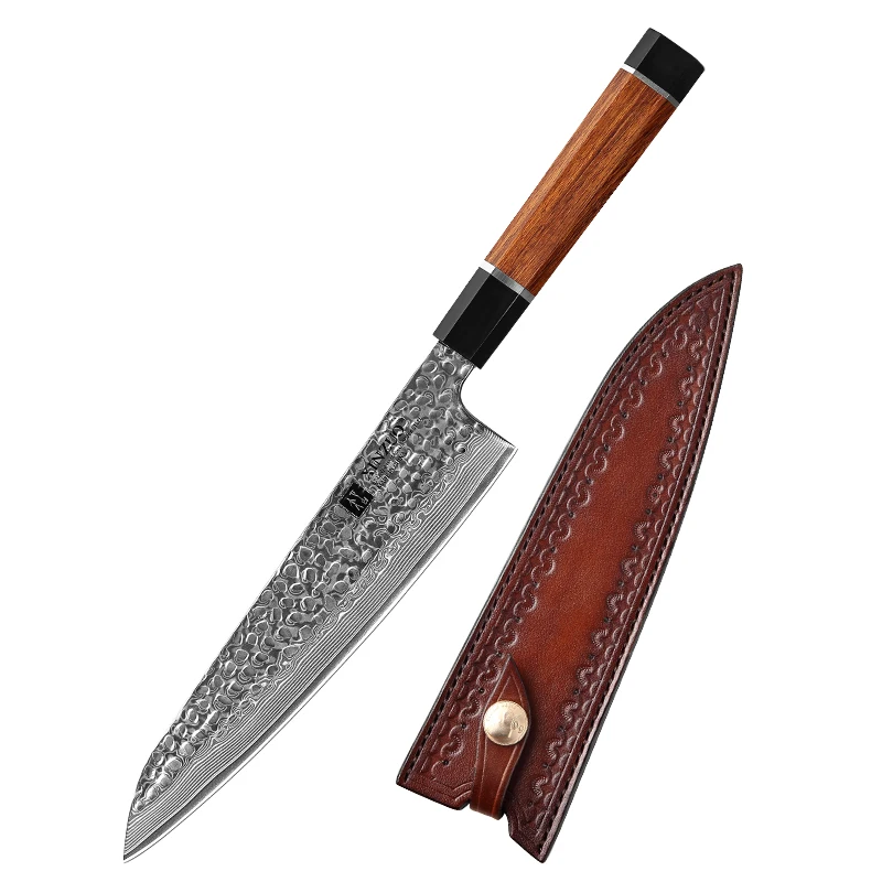 with Leather sheath